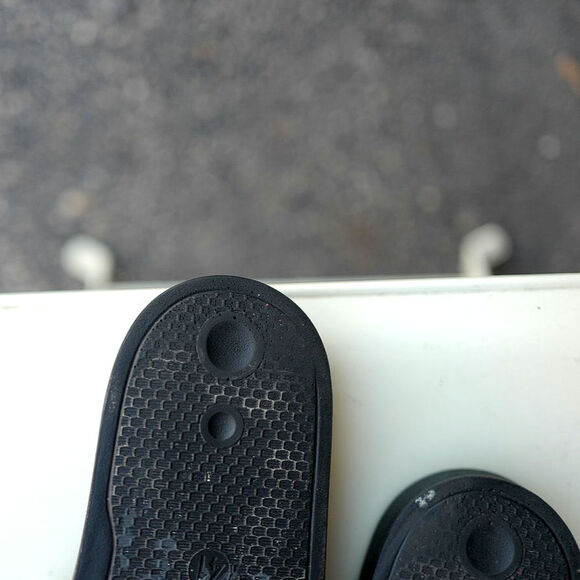 Moschino Black and Gold Sandals - Picture 15 of 16